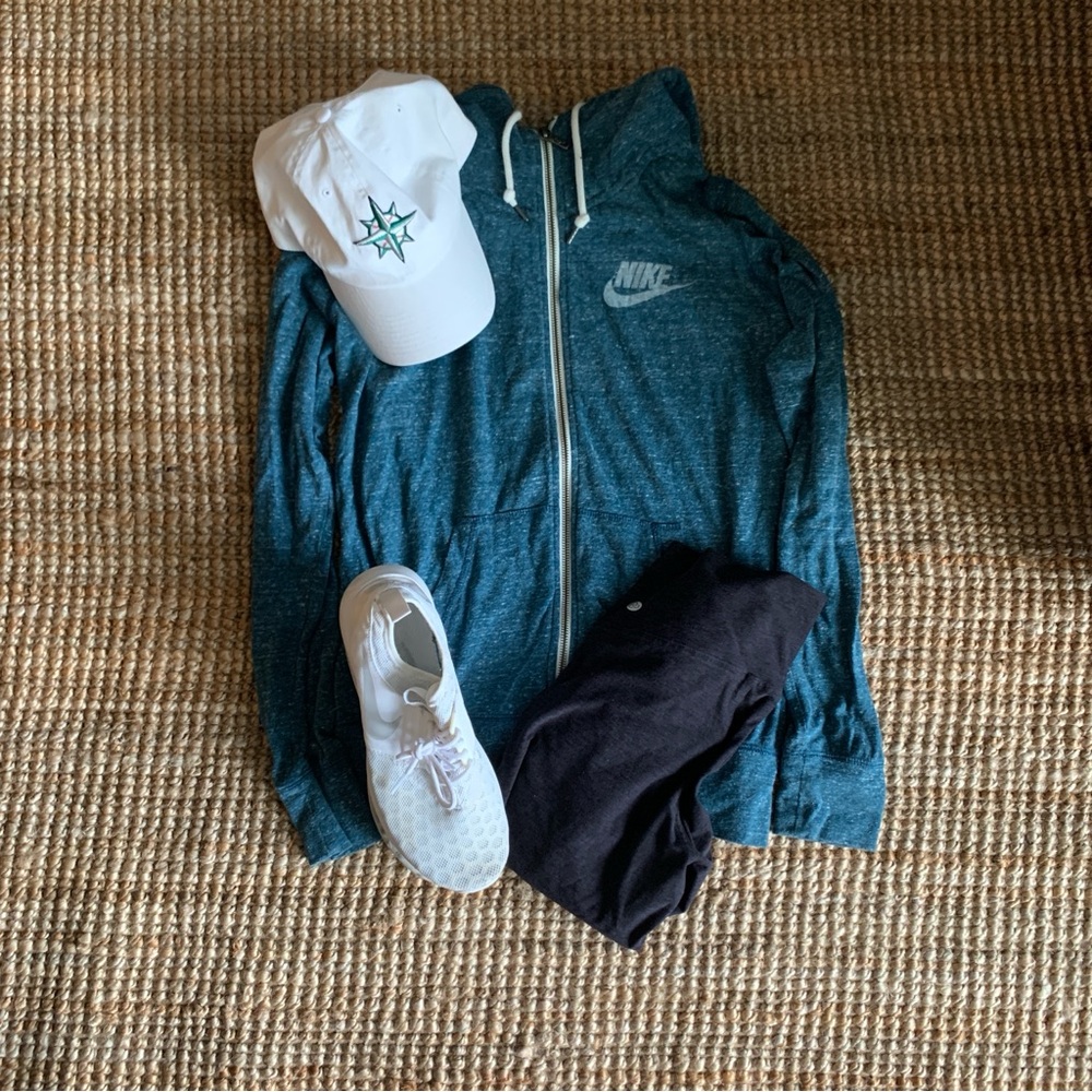 Nike Teal Zip-up Jacket